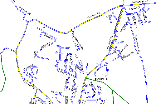 Map of Steynton