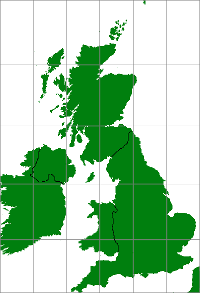 map of UK