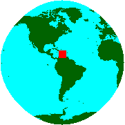 Location of Aruba