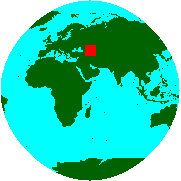 Location of Azerbaijan