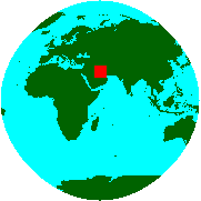 Location of Bahrain