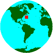 Location of Bermuda