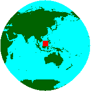 Location of Brunei Darussalam
