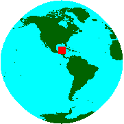 Location of Belize