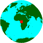 Location of Congo