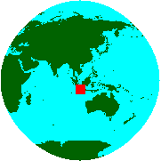 Location of Christmas Island