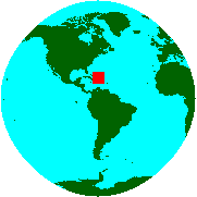 Location of Dominican Republic