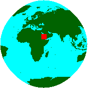 Location of Eritrea