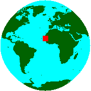 Location of Gambia (the)