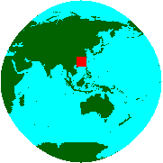 Location of Hong Kong