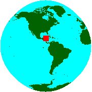 Location of Honduras