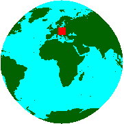 Location of Croatia