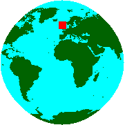 Location of Isle of Man