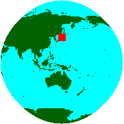 Location of Japan