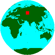 Location of Kazakhstan
