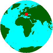 Location of Republic of North Macedonia
