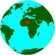 Location of Niger