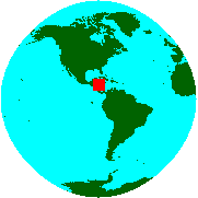 Location of Nicaragua