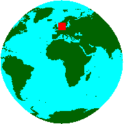 Location of Netherlands
