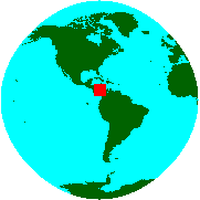 Location of Panama