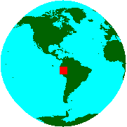 Location of Peru