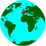 Location of Portugal