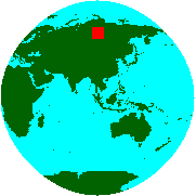 Location of Russian Federation