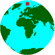Location of Svalbard and Jan Mayen