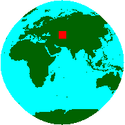 Location of Turkmenistan