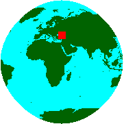 Location of Turkey