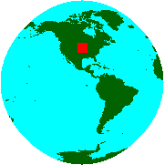 Location of United States of America