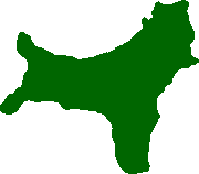 Outline of Christmas Island