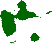 Outline of Guadeloupe